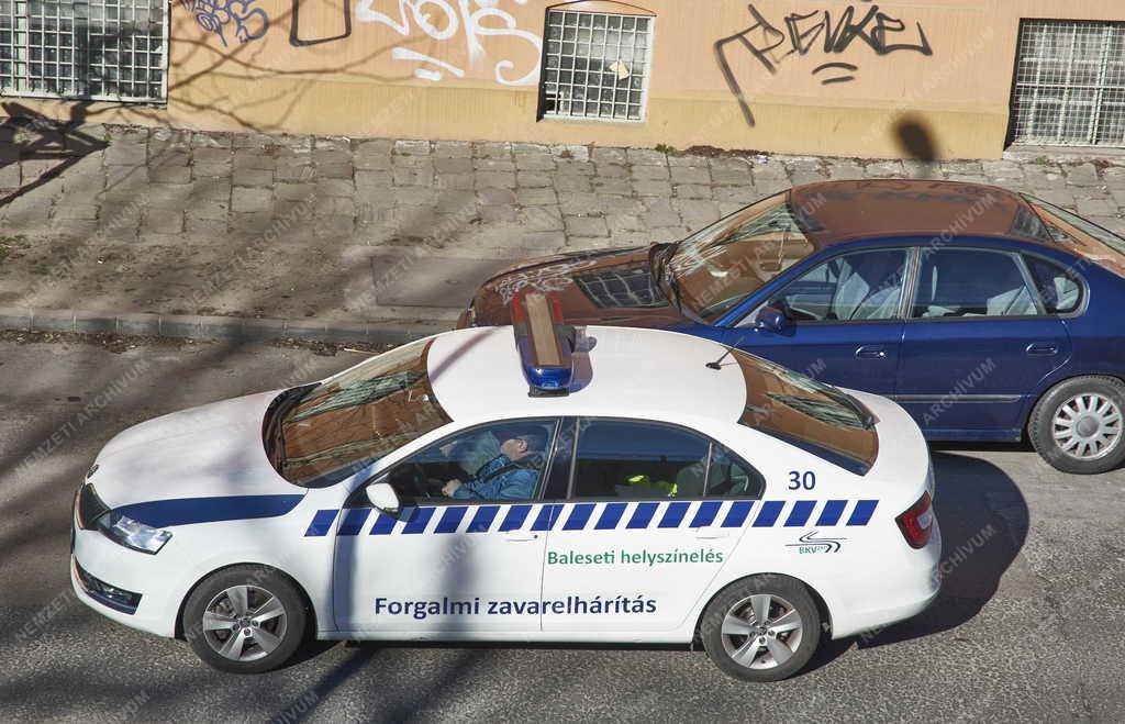 Közlekedés - Budapest - BKV forgalmi zavarelhárítás