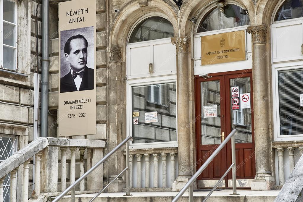 Oktatás - Budapest - Színház- és Filmművészeti Egyetem Szentkirályi utcai épülete