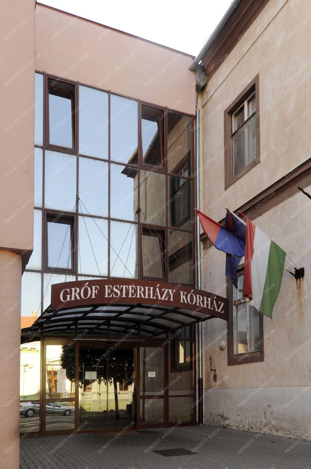 Egészségügyi létesítmény - Pápa - Gróf Eszterházy Kórház