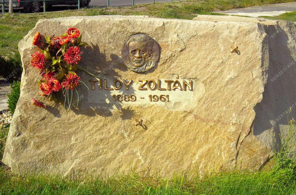Emlékmű - Tahitótfalu - Tildy Zoltán emlékműve