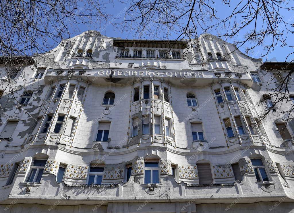 Városkép - Budapest - Gutenberg-otthon