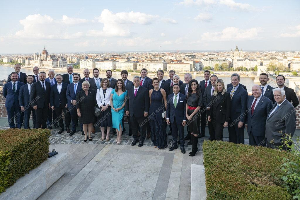 Orbán Viktor fogadást adott a CPAC amerikai résztvevőinek 