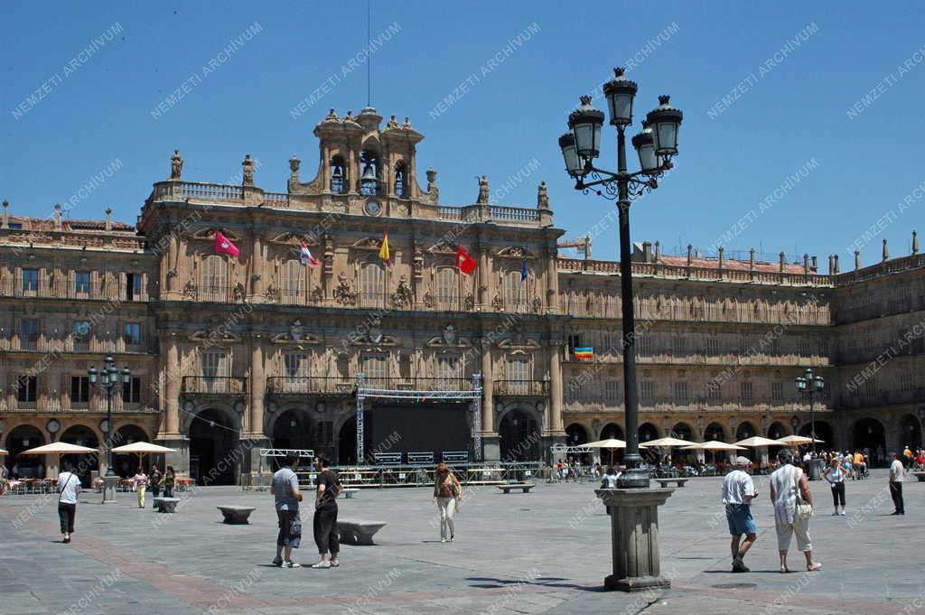 Spanyolország - Salamanca főtere - Salamanca