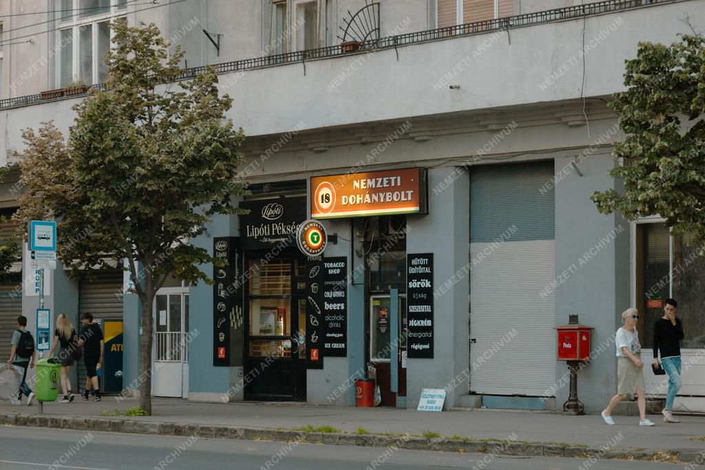 Kereskedelem - Budapest - Nemzeti Dohánybolt