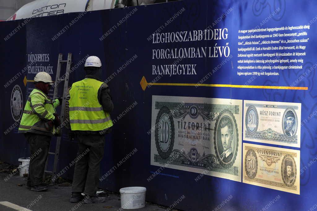 Városkép - Budapest - Megújul a Magyar Nemzeti Bank székháza