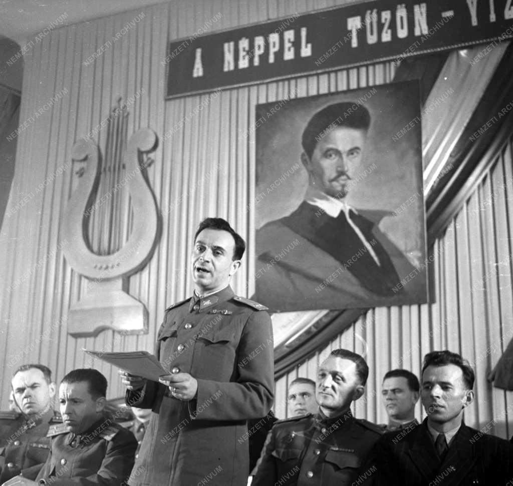 Kultúra - Ünnepség a Petőfi-hét alkalmából Kiskőrösön