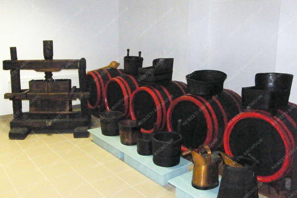 Tolcsva - Bormúzeum és Borászati kultúra Háza tárgyai