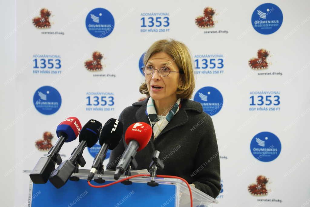 Elindult az Ökumenikus Segélyszervezet adventi pénzadománygyűjtése