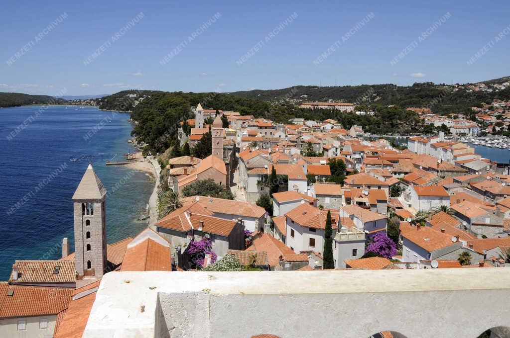 Városkép - Rab - Kilátás a harangtoronyból