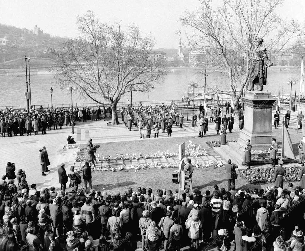 Ünnepség – Március 15-i ünnepségek Budapesten