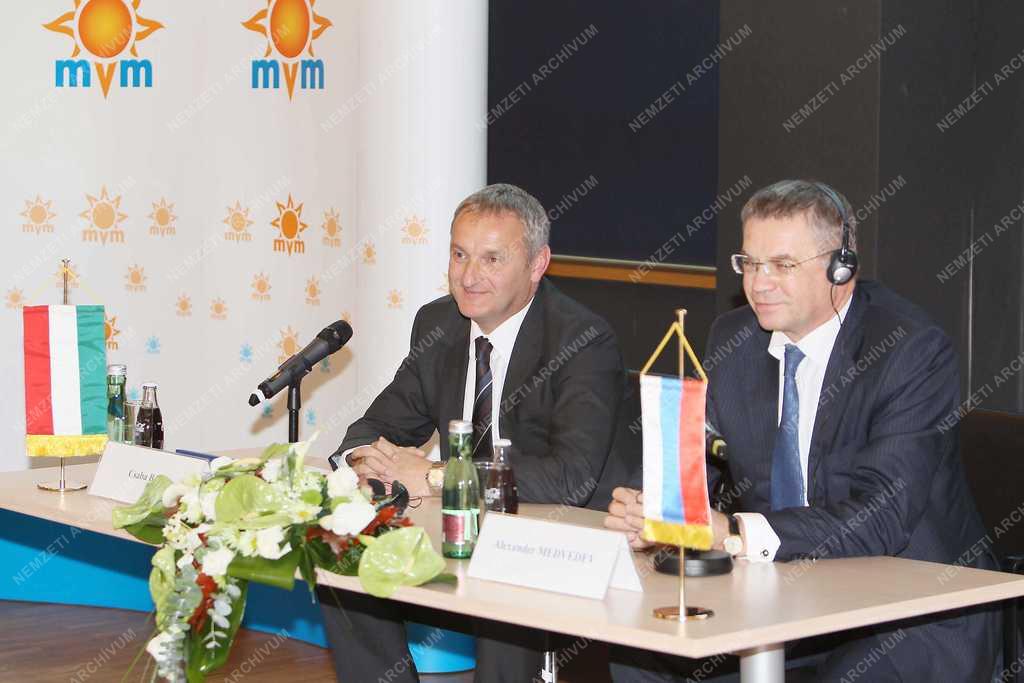 Aláírták a Déli Áramlat magyarországi szakaszáról szóló megállapodást 