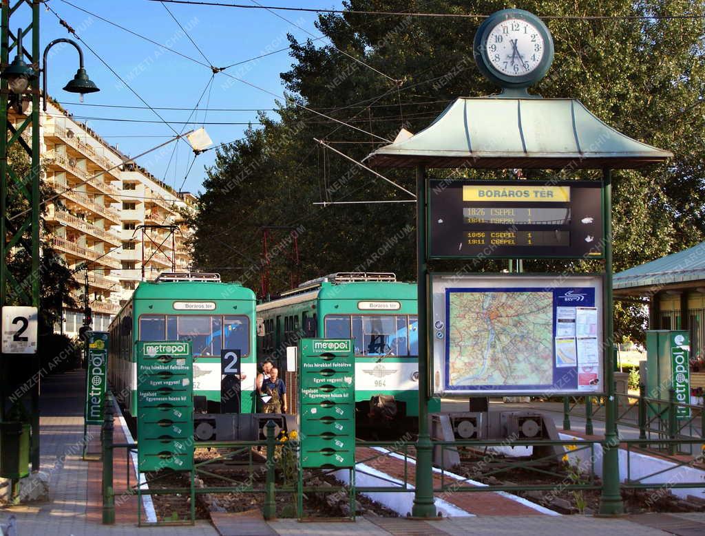 Budapest - Tömegközlekedés - A csepeli HÉV