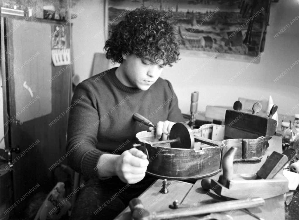 Kultúra - Mandel Róbert hangszerépítő