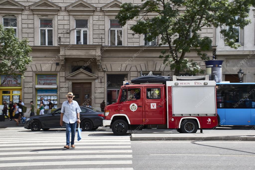 Közlekedés - Budapest - Tűzoltóság