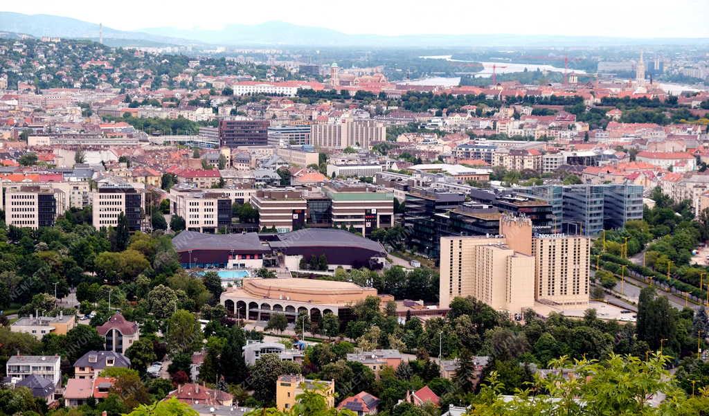 Városkép - Budapest - Látkép a Sas-hegyről