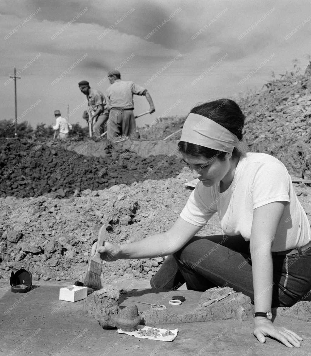 Régészet - Régészgyakornok Szentlőrincen