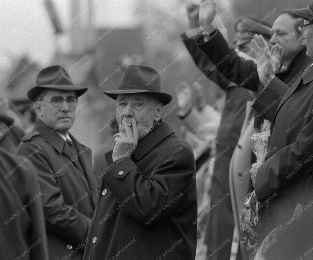 Május elseje Budapesten 1984-ben.