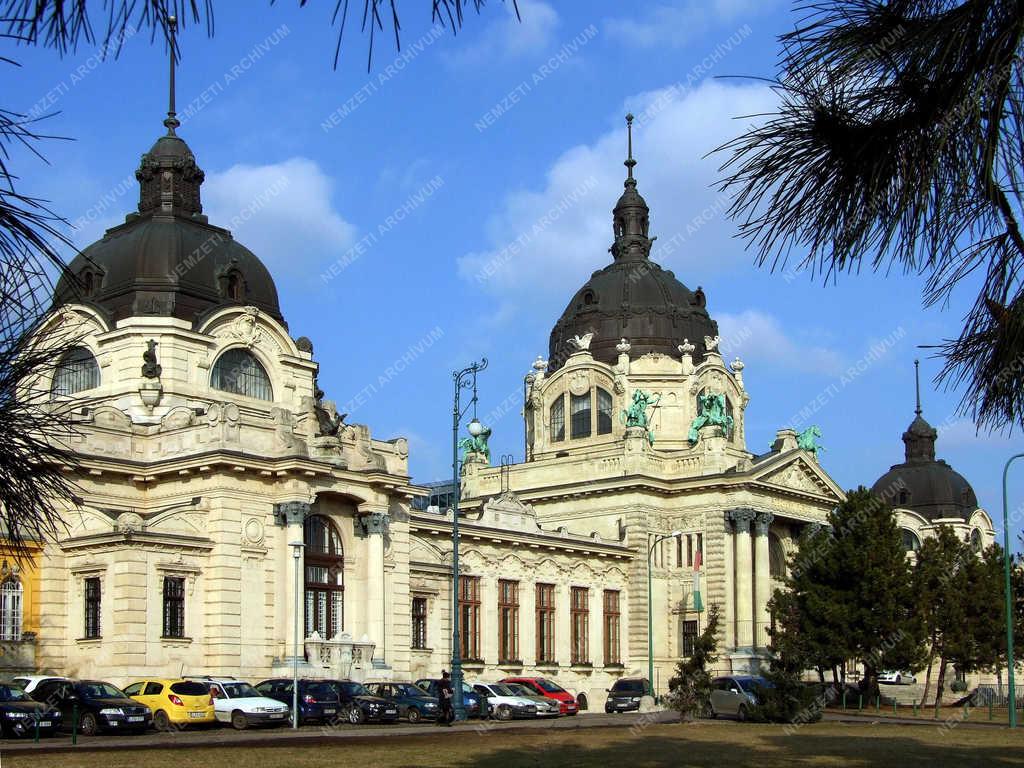 Városkép - Budapest - A Széchenyi fürdő