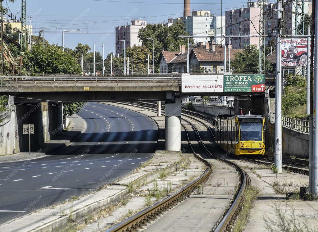 Közlekedés - Budapest - Hungária körúti közúti aluljáró