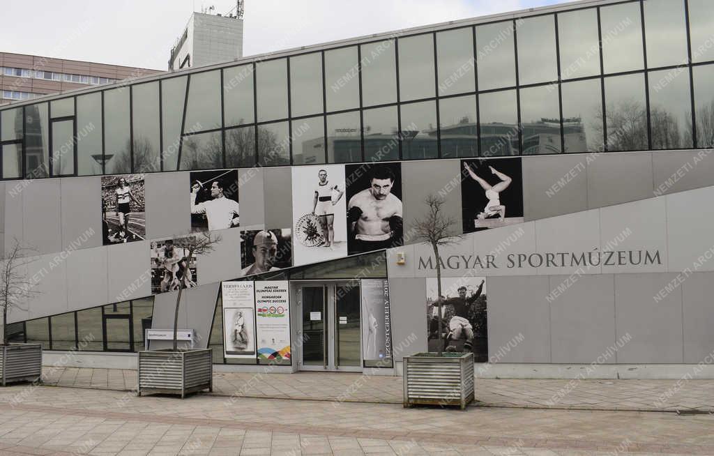 Épületfotó - Budapest - Magyar Sportmúzeum