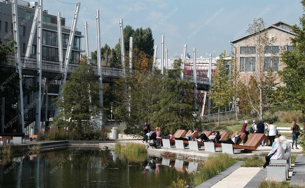 Városkép - Budapest - Széllkapu Park