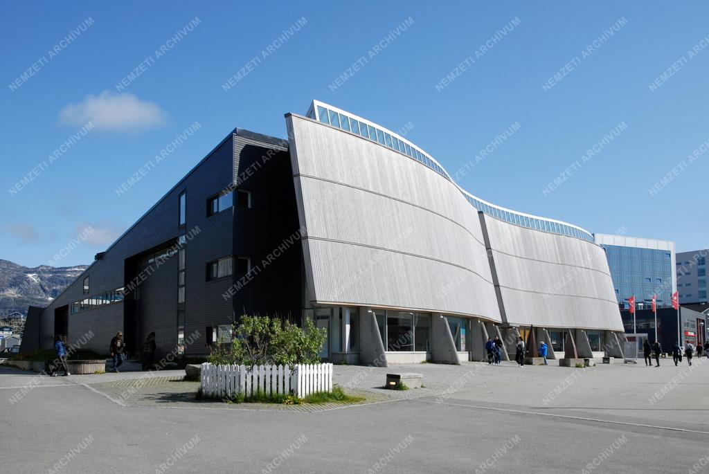 Építészet - Nuuk - Katuaq kulturális központ