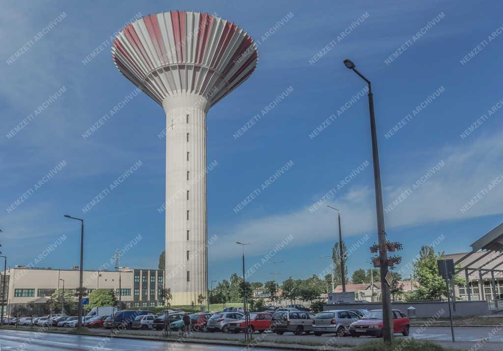 Vízgazdálkodás - Budapest - A csepeli víztorony