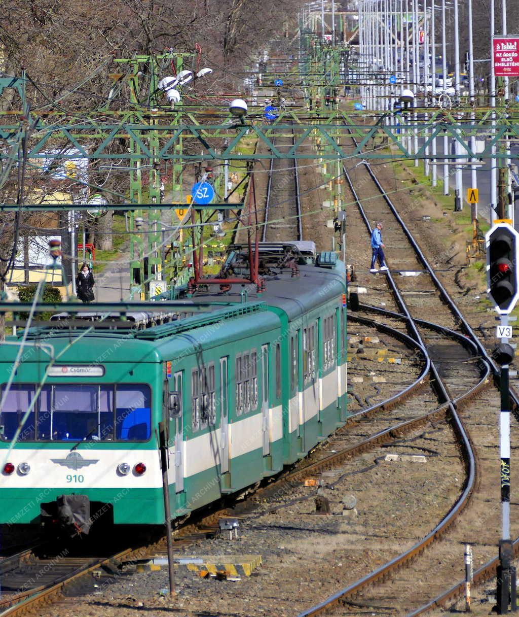 Városkép - Közlekedés - Budapest – A csömöri HÉV