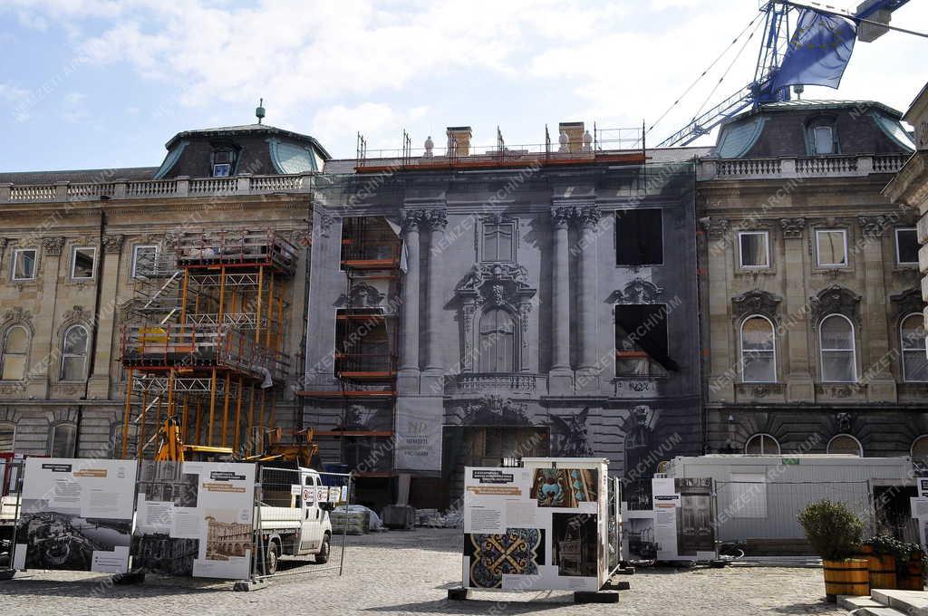 Műemlék - A Budavári Palota rekonstrukciója