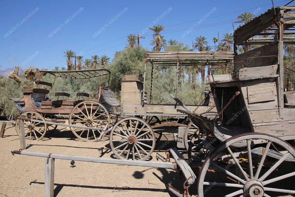 Múzeum - Szabadtéri múzeum a Death Valley Nemzeti Parkban