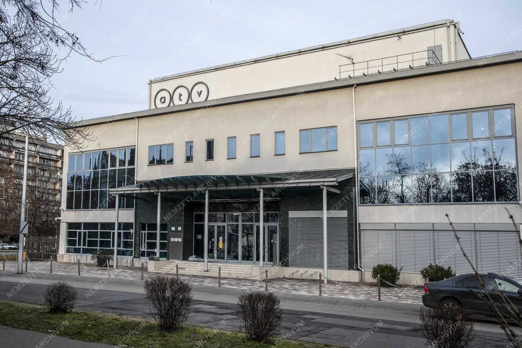 Média - Budapest - Az ATV kereskedelmi televízió székháza
