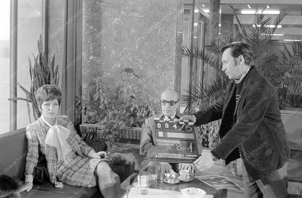 Kultúra - Nyomozók társasága című tv-film forgatása 