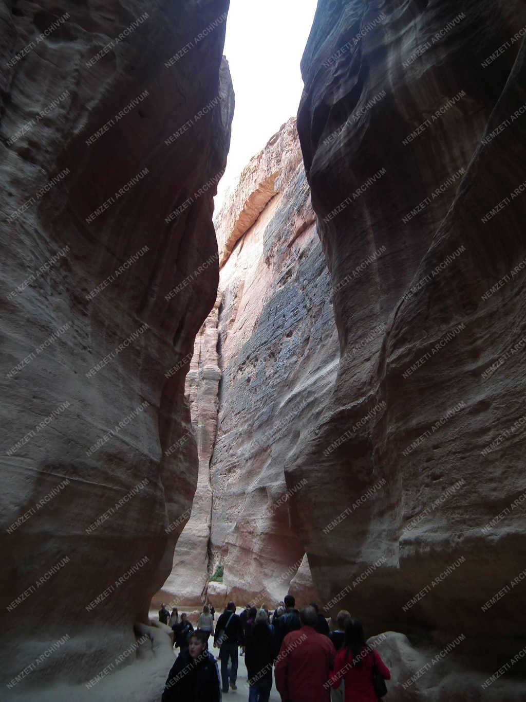 Táj, város - Jordánia - Petra