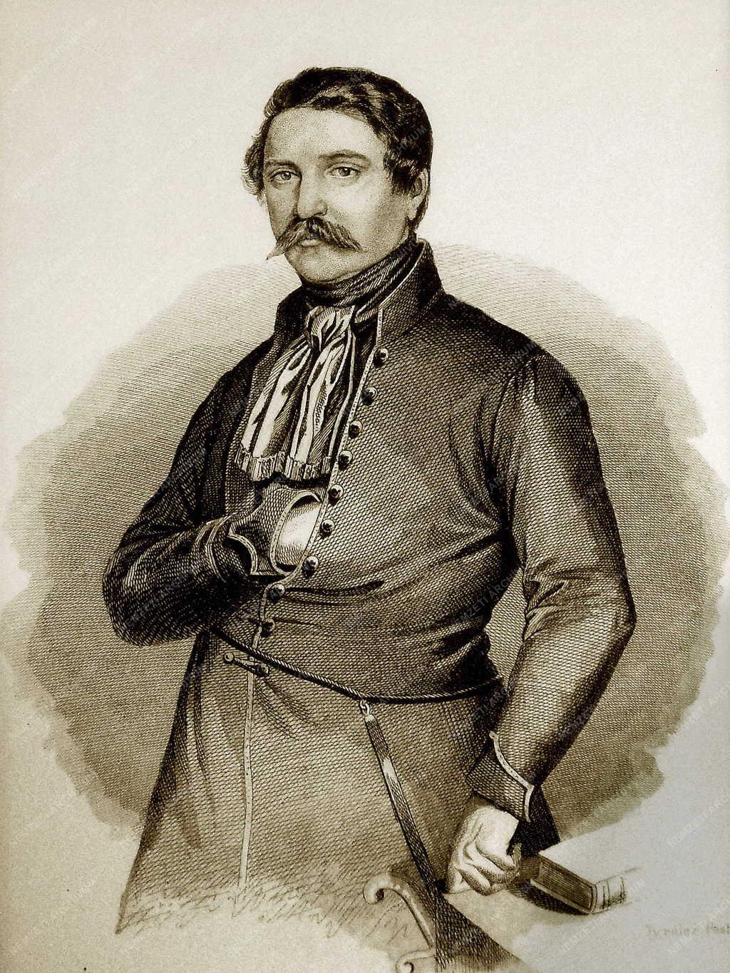 Műalkotás - Kehidakustány - Deák Ferenc arcképe