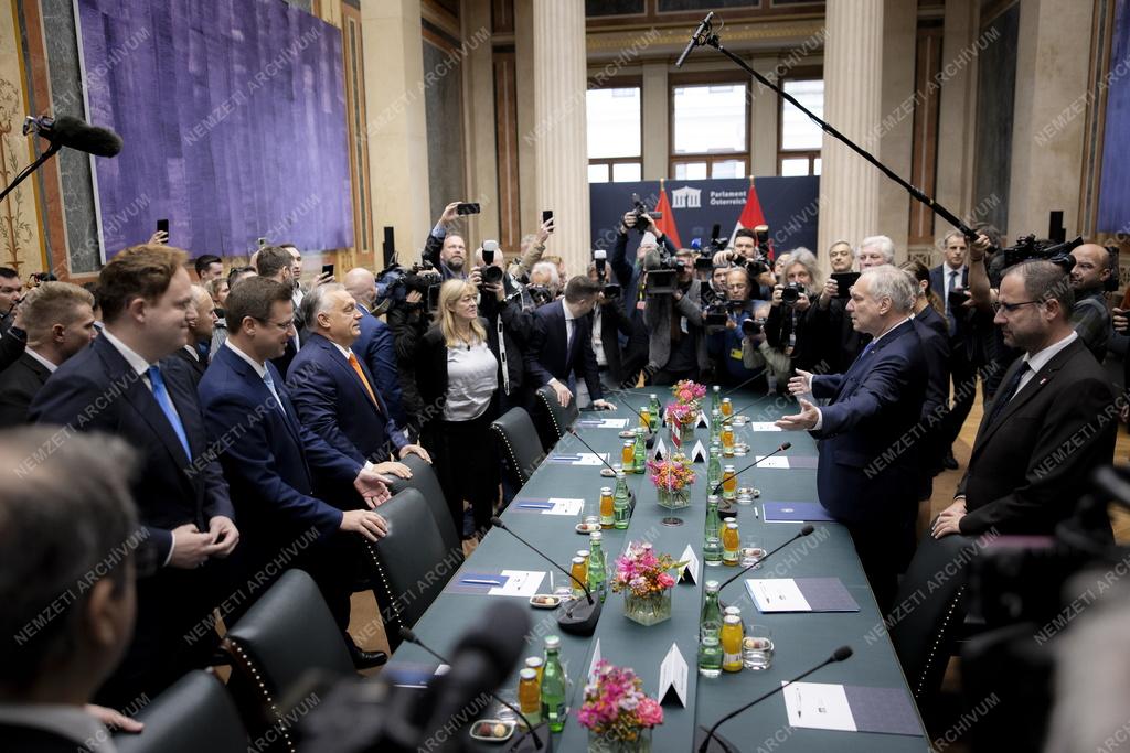 Orbán Viktor Bécsben