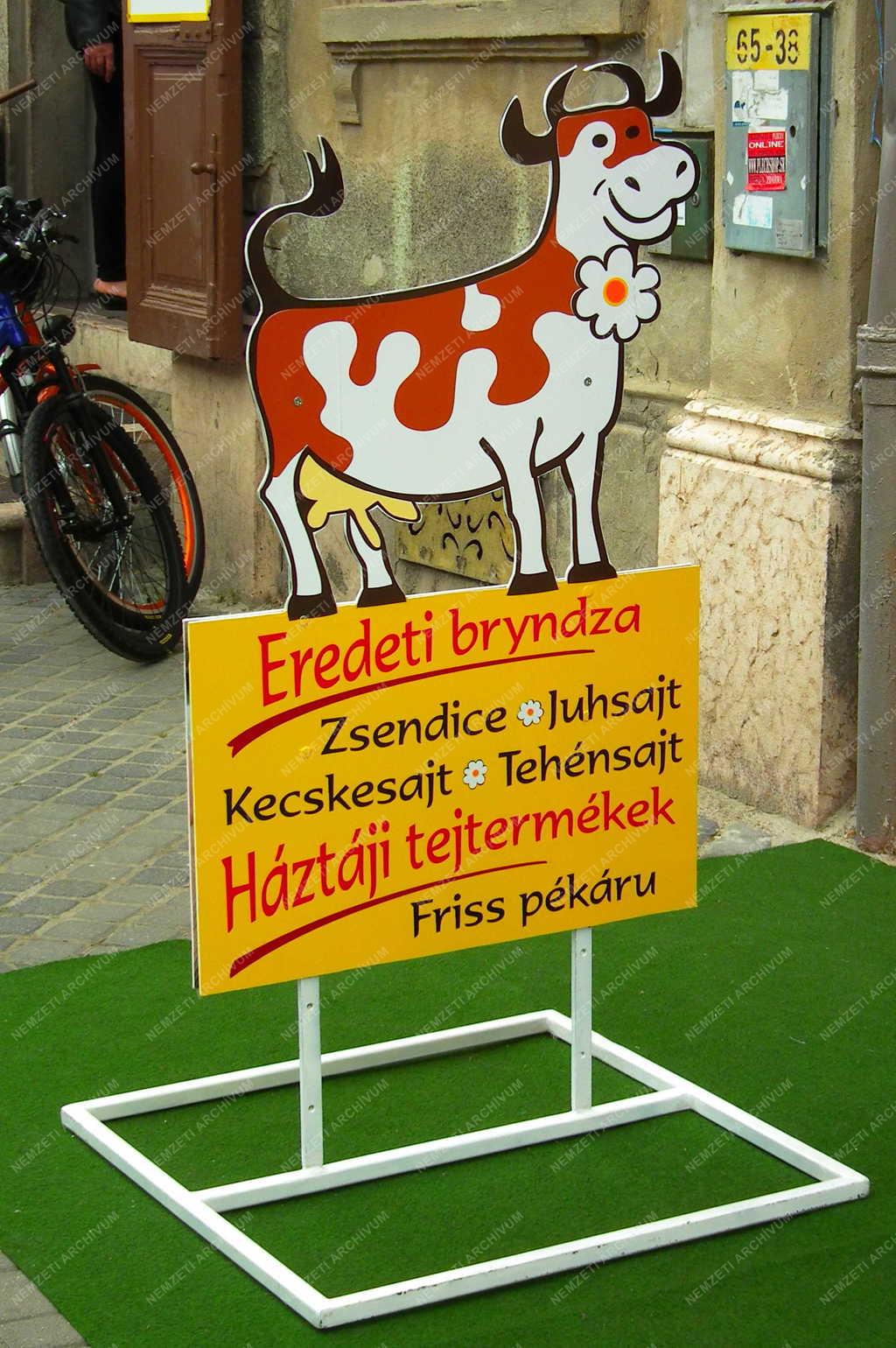 Révkomárom - Reklámtábla