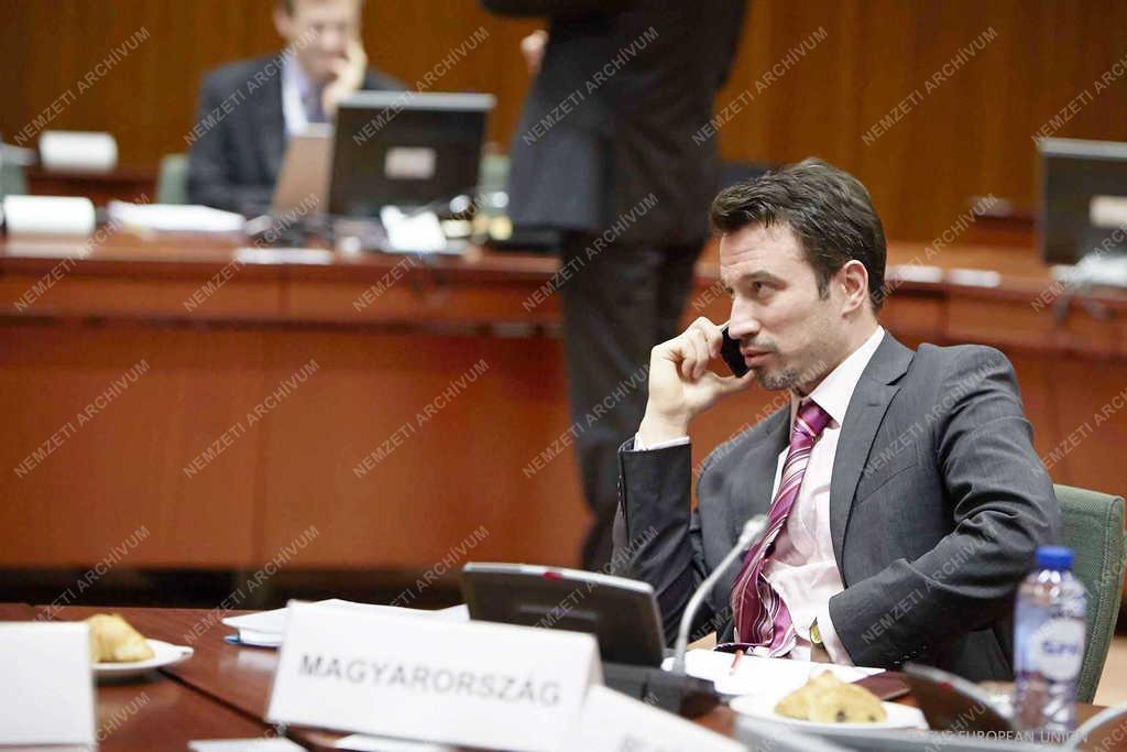 Ecofin-ülés Brüsszelben