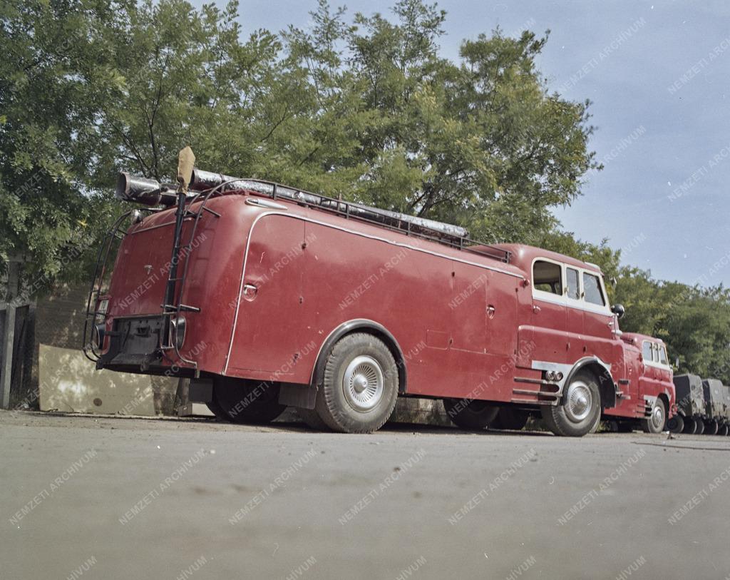 Katasztrófavédelem - Tűzoltóautók