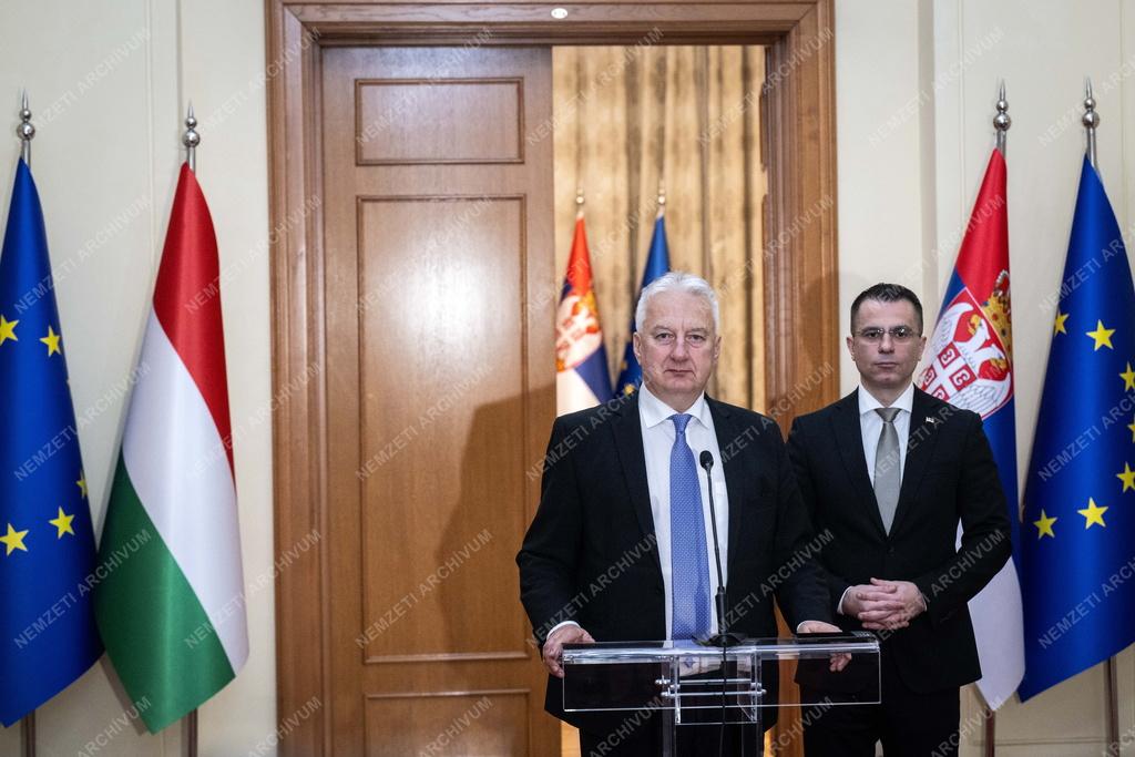 Semjén Zsolt Belgrádban