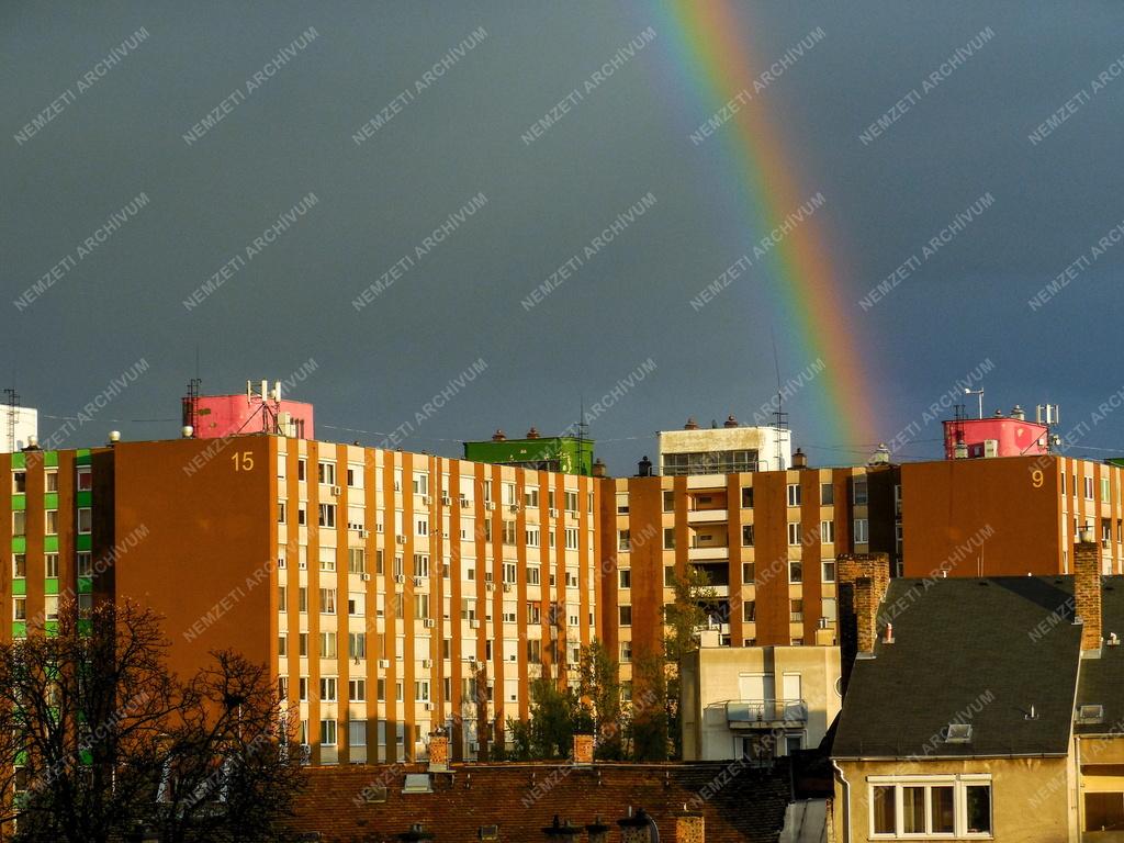 Természet - Eső utáni szivárvány