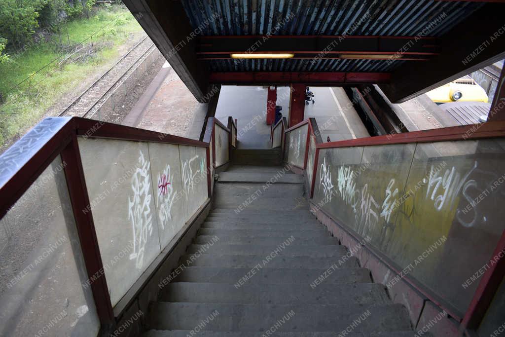 Közlekedés - Budapest - Kőbánya Kispest vasútállomás
