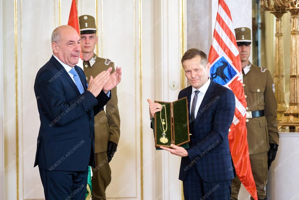 Karikó Katalin és Krausz Ferenc megkapta a Magyar Corvin-lánc kitüntetést