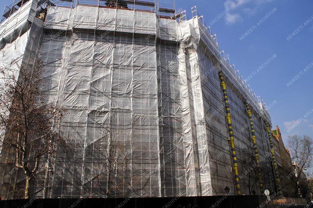 Városkép - Budapest - Megújul a Magyar Nemzeti Bank székháza