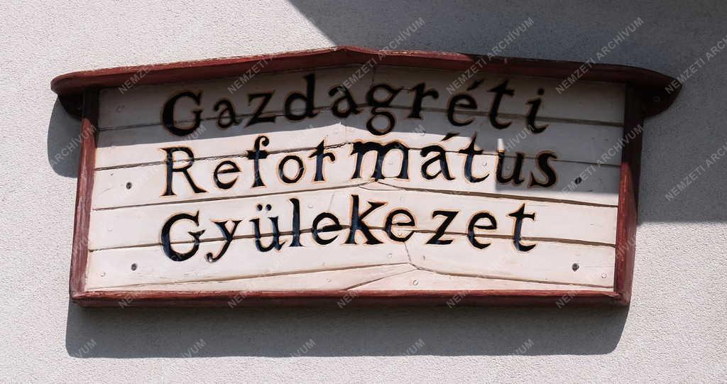 Egyház - Gazdagréti Református Templom