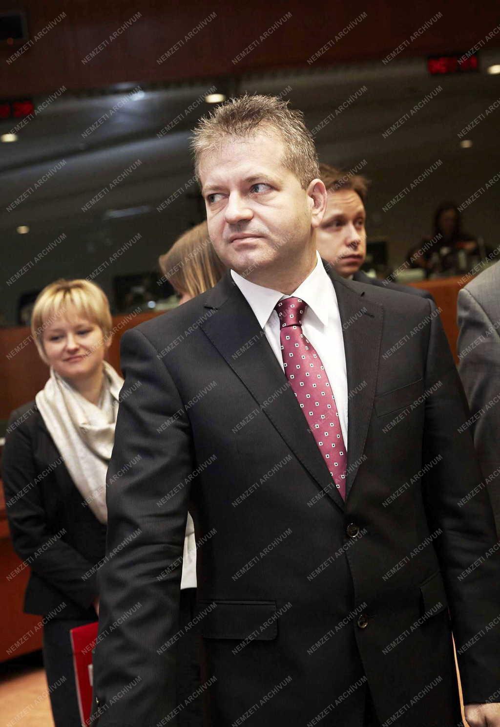 Az EU foglalkoztatási és szociális tanácsának ülése