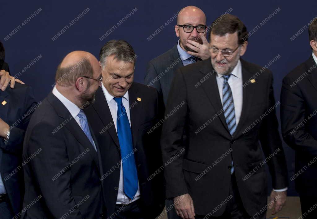 Orbán Viktor Brüsszelben 