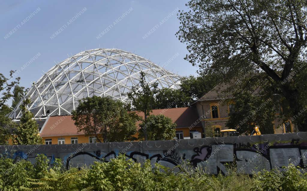 Építőipar - Budapest - Pannon Park épül a Városligetben