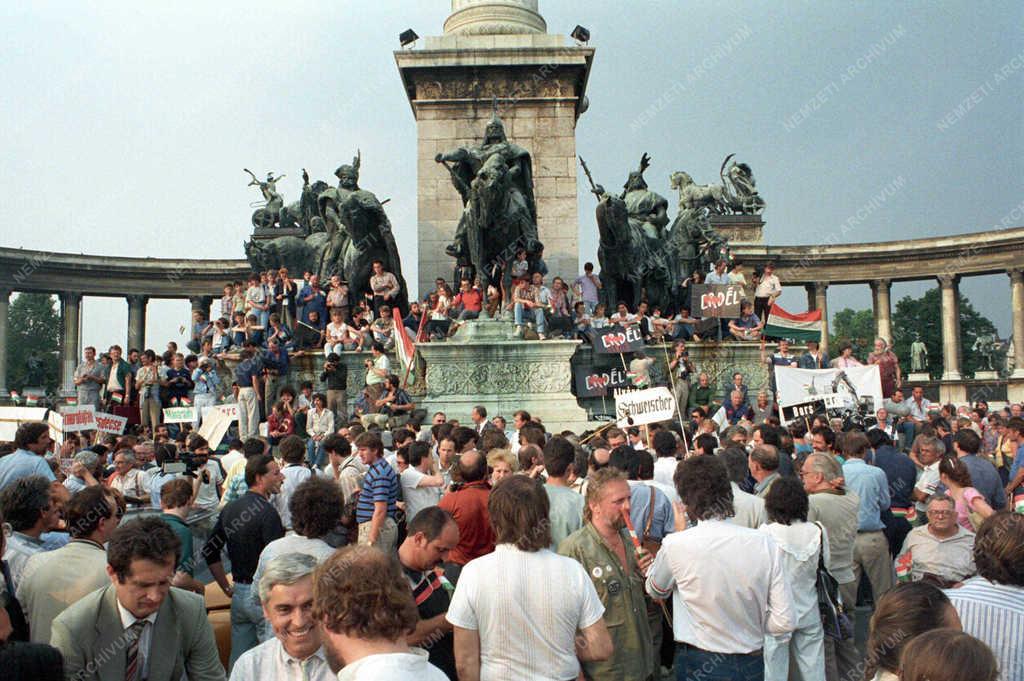 Demonstráció Budapesten