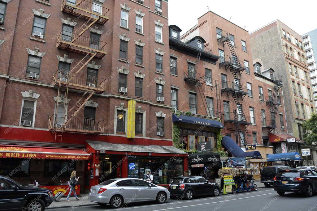 Városkép - New York - Bleecker Street