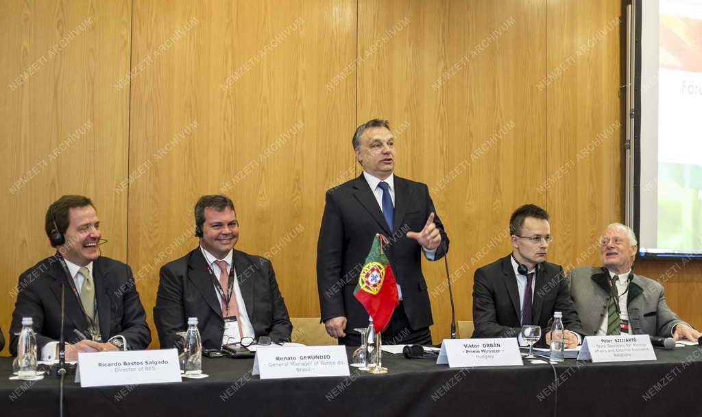 Orbán Viktor Portugáliában